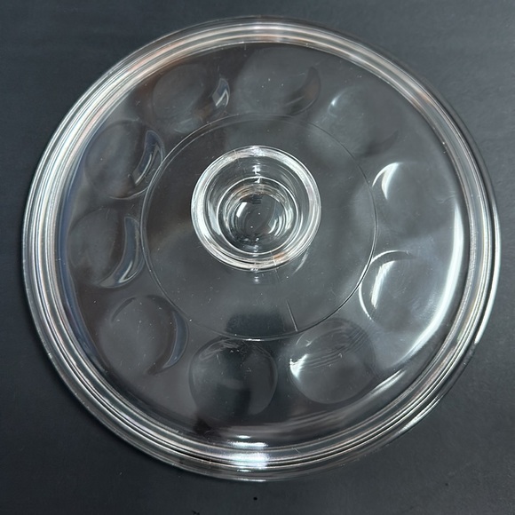 Glass vintage Pyrex Ovenware 9” round - Picture 4 of 6